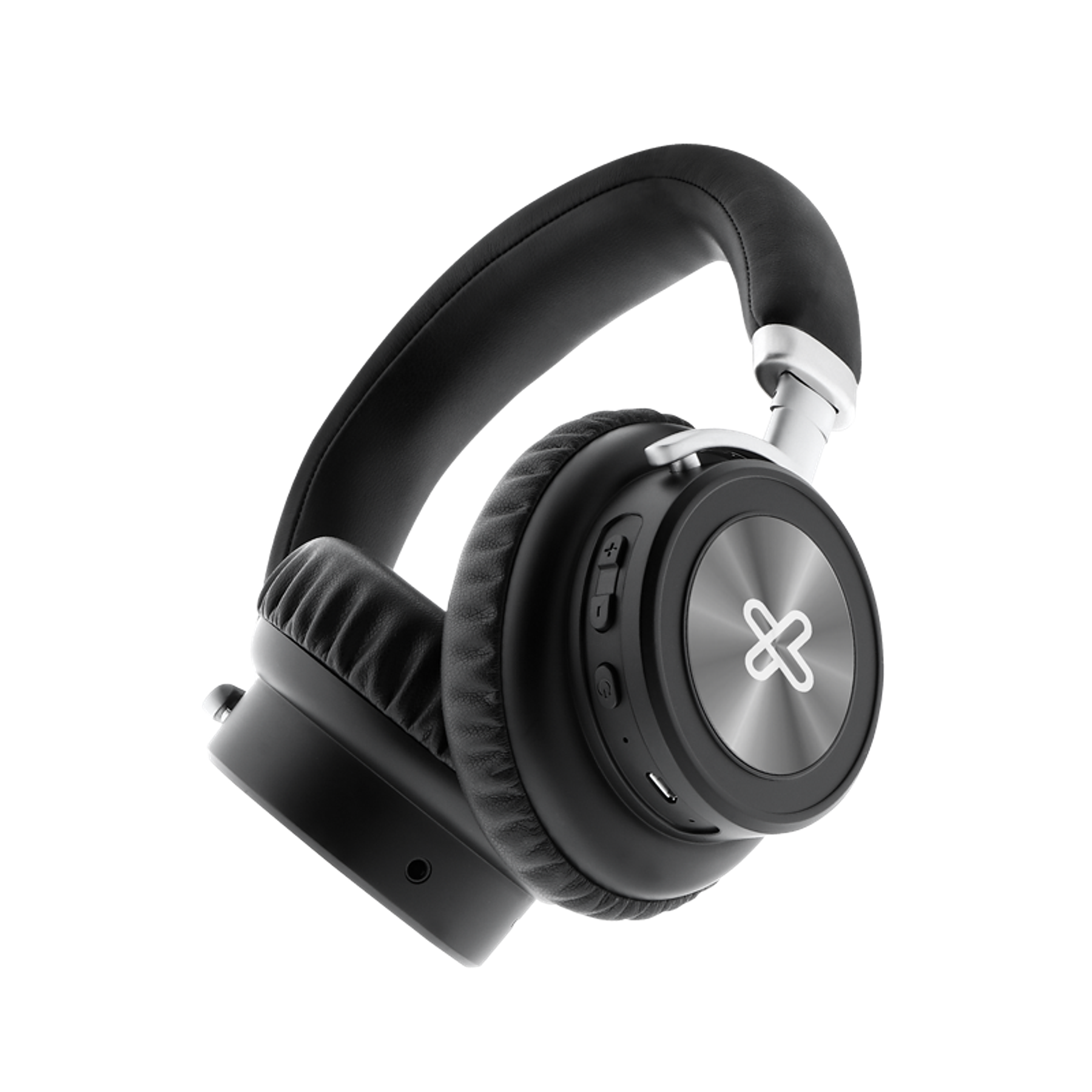 Klip Xtreme audifono bluetooth on-ear negro plegable con estuche 