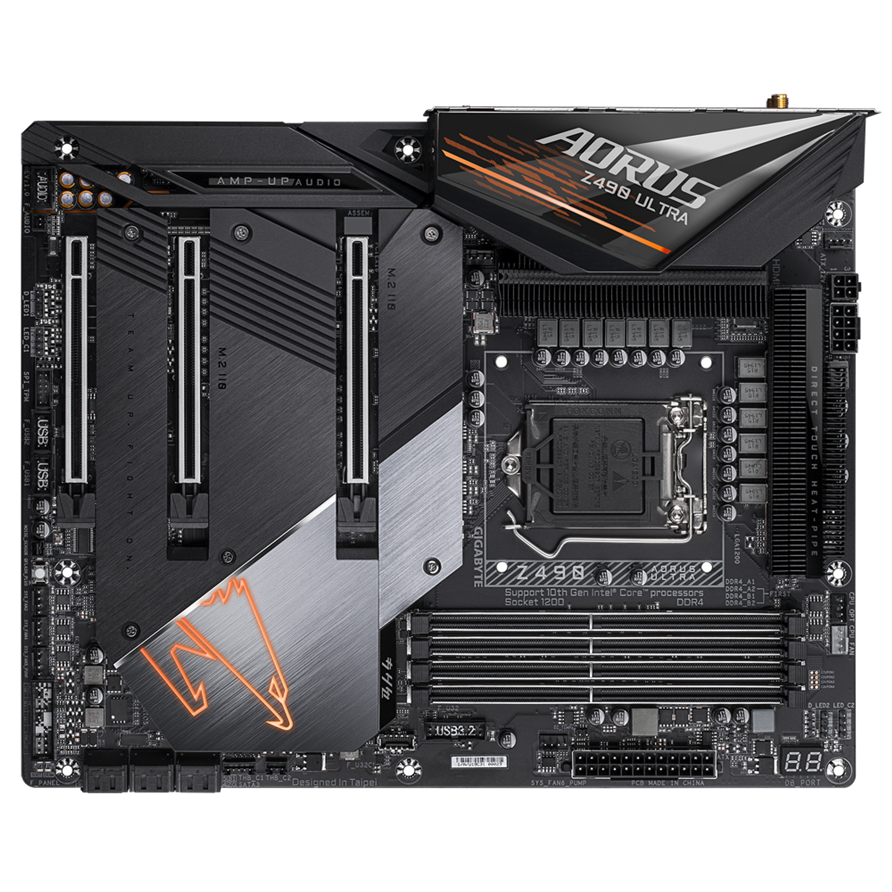  Placa Madre  Z490 Aorus Ultra  LGA1200 10ma Gen