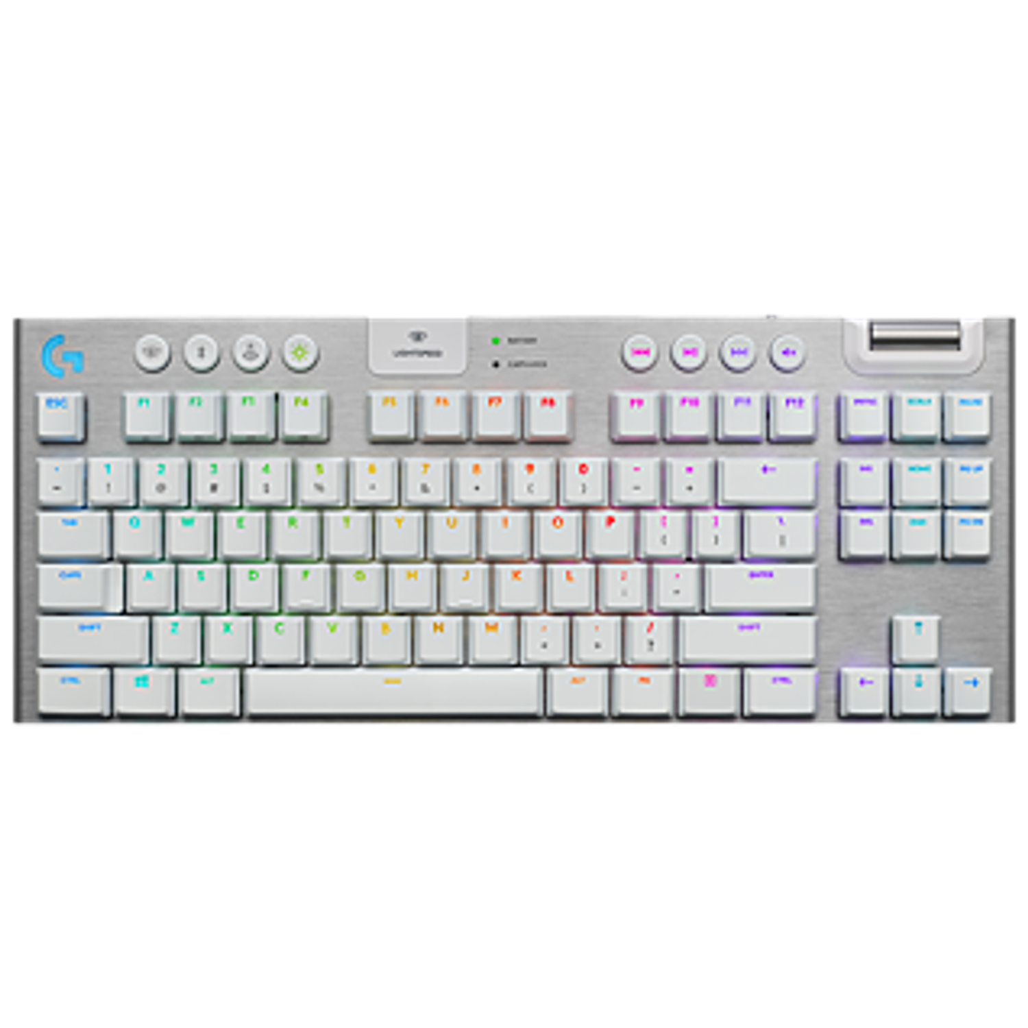 Logitech G915 TKL Teclado Tenkeyless White Cordless  1