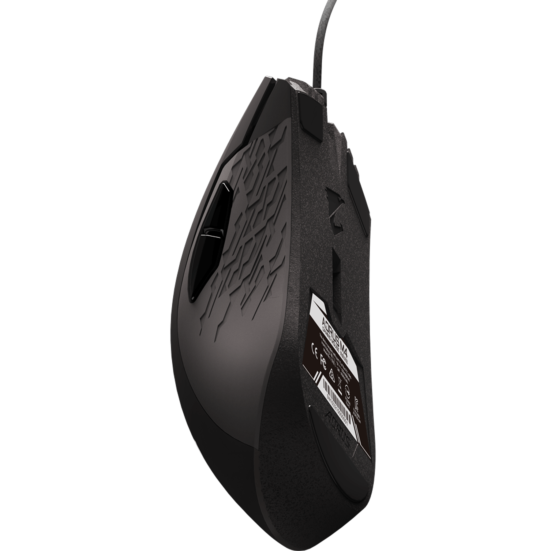 Aorus Mouse Gaming M4 USB Wired Black 6400 DPI RGB