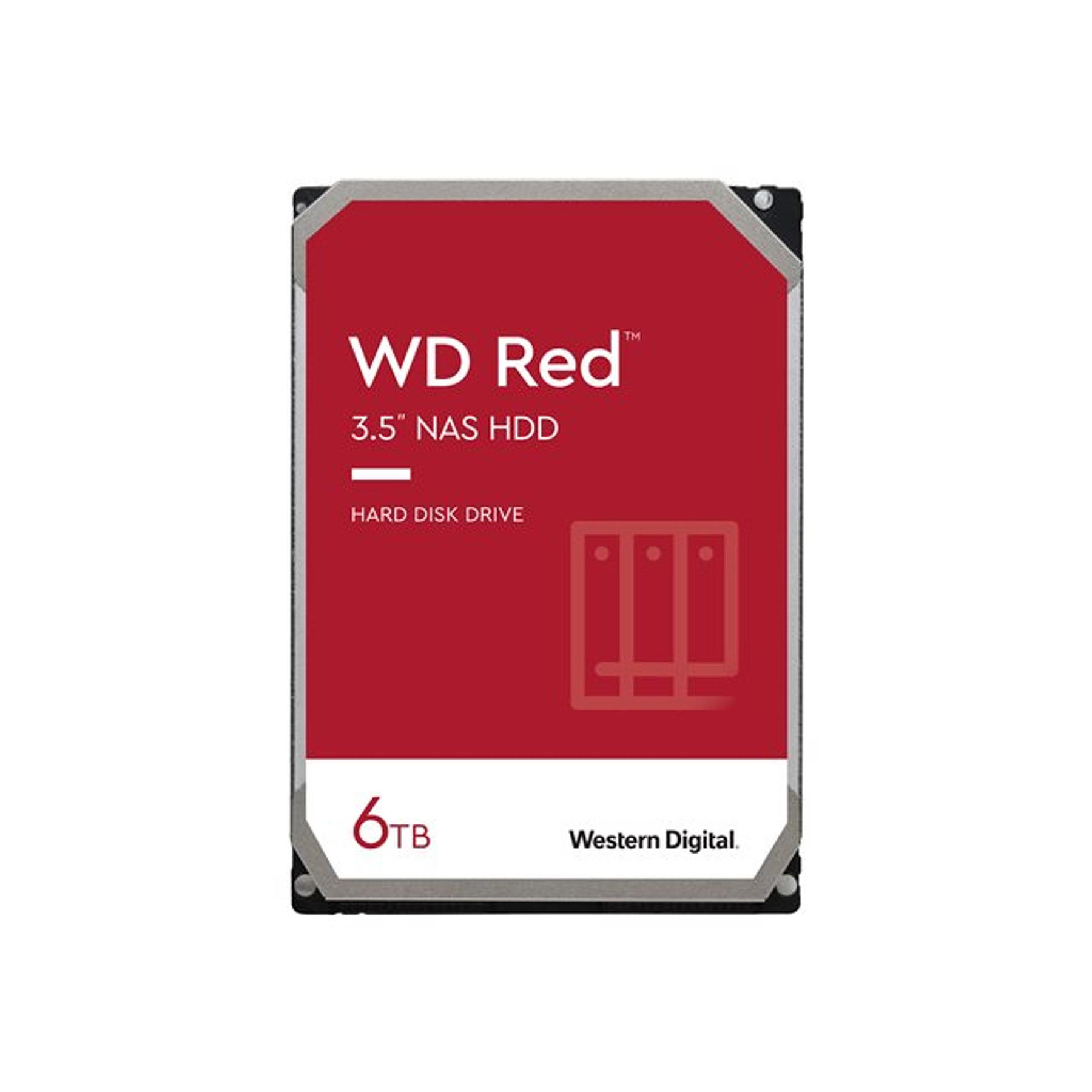 Western Digital HDD Red WD60EFAX 6tb 5400rpm 256mb SATA3