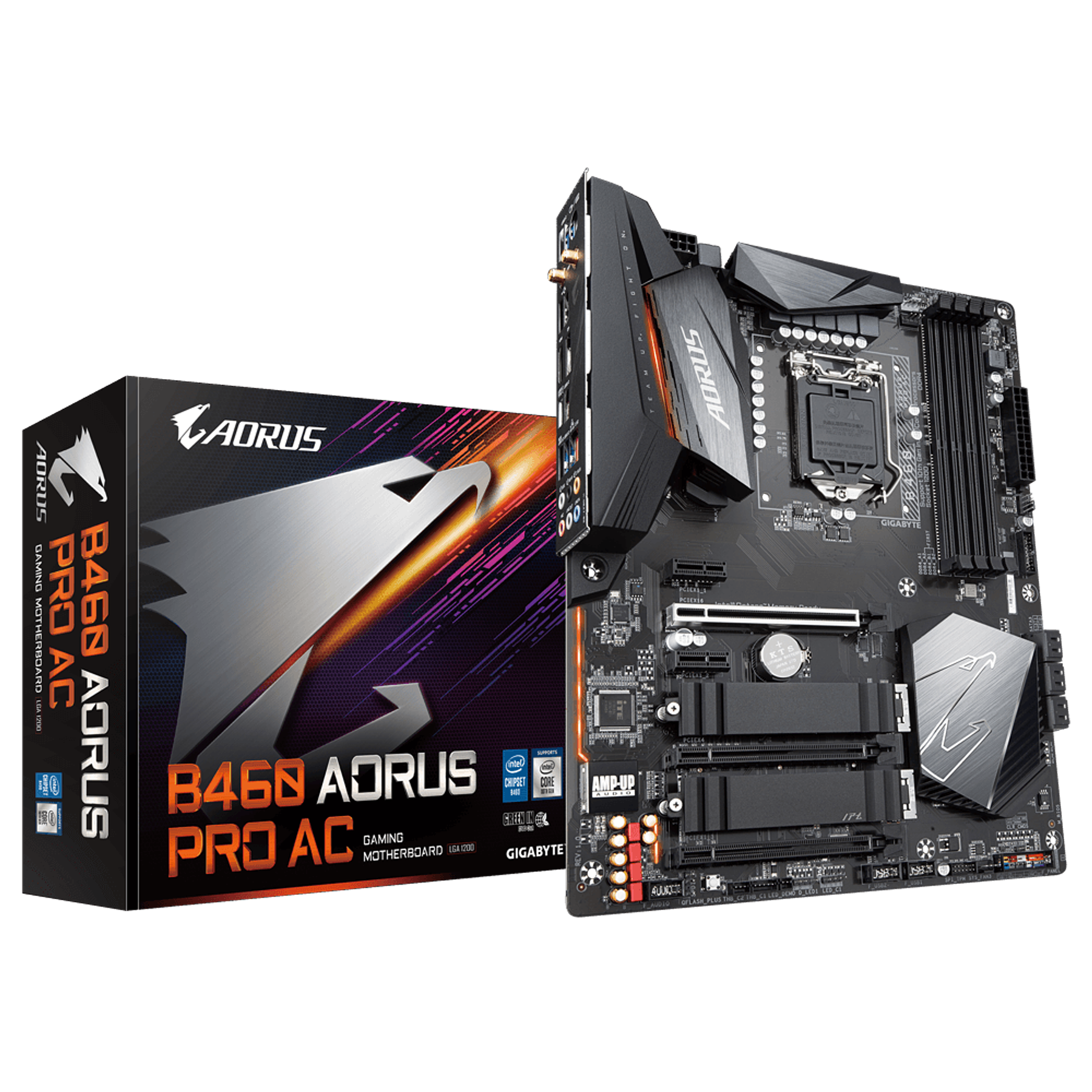  AORUS placa base B460 AORUS PRO AC LGA1200 10ma Gen