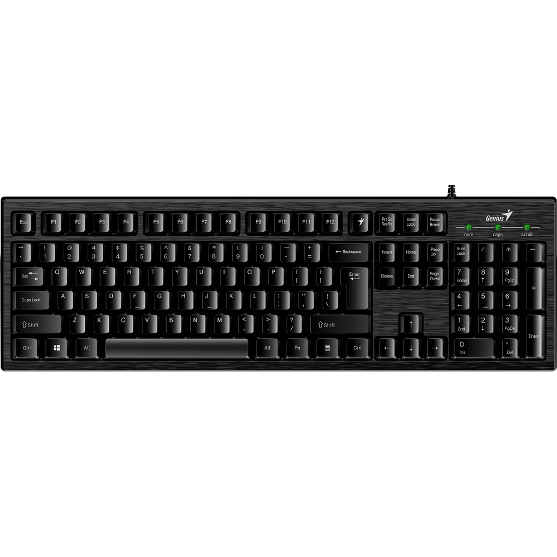 Genius teclado USB KB-101 Smart-personalizable-Antiderrame