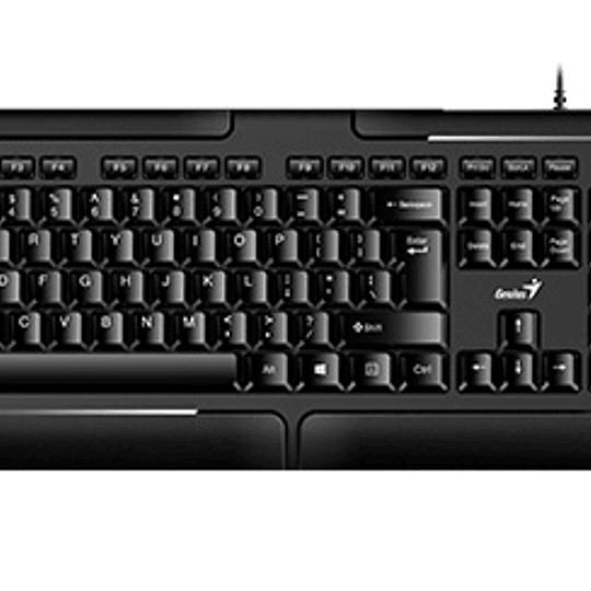 Genius teclado alambrico KB-118 USB negro antiderrame
