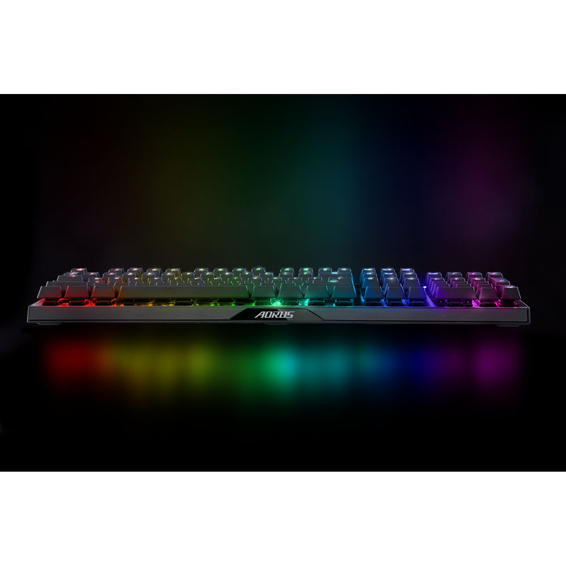 AORUS teclado K9 optico con cable USB RGB