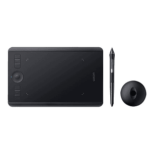 Wacom Tableta  grafica Intuos Pro Small Digitizer - diestros y zurdos - 16 x 10 cm - multitáctil