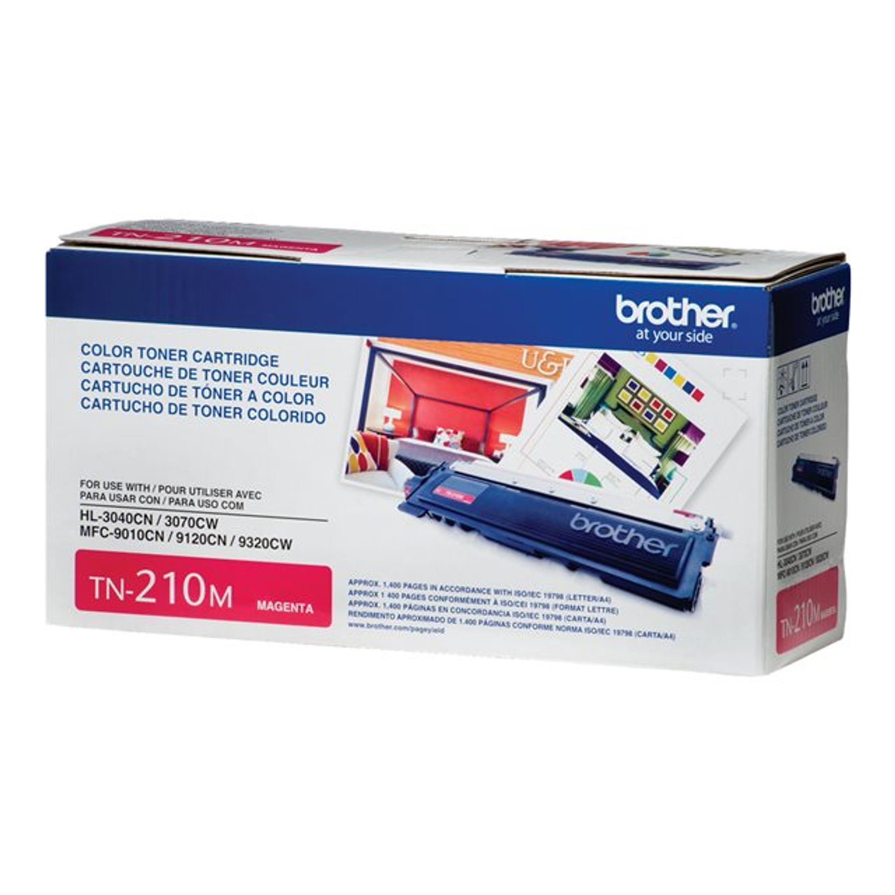 BROTHER TONER TN-210M PARA 1400 PAGiNAS MAGENTA