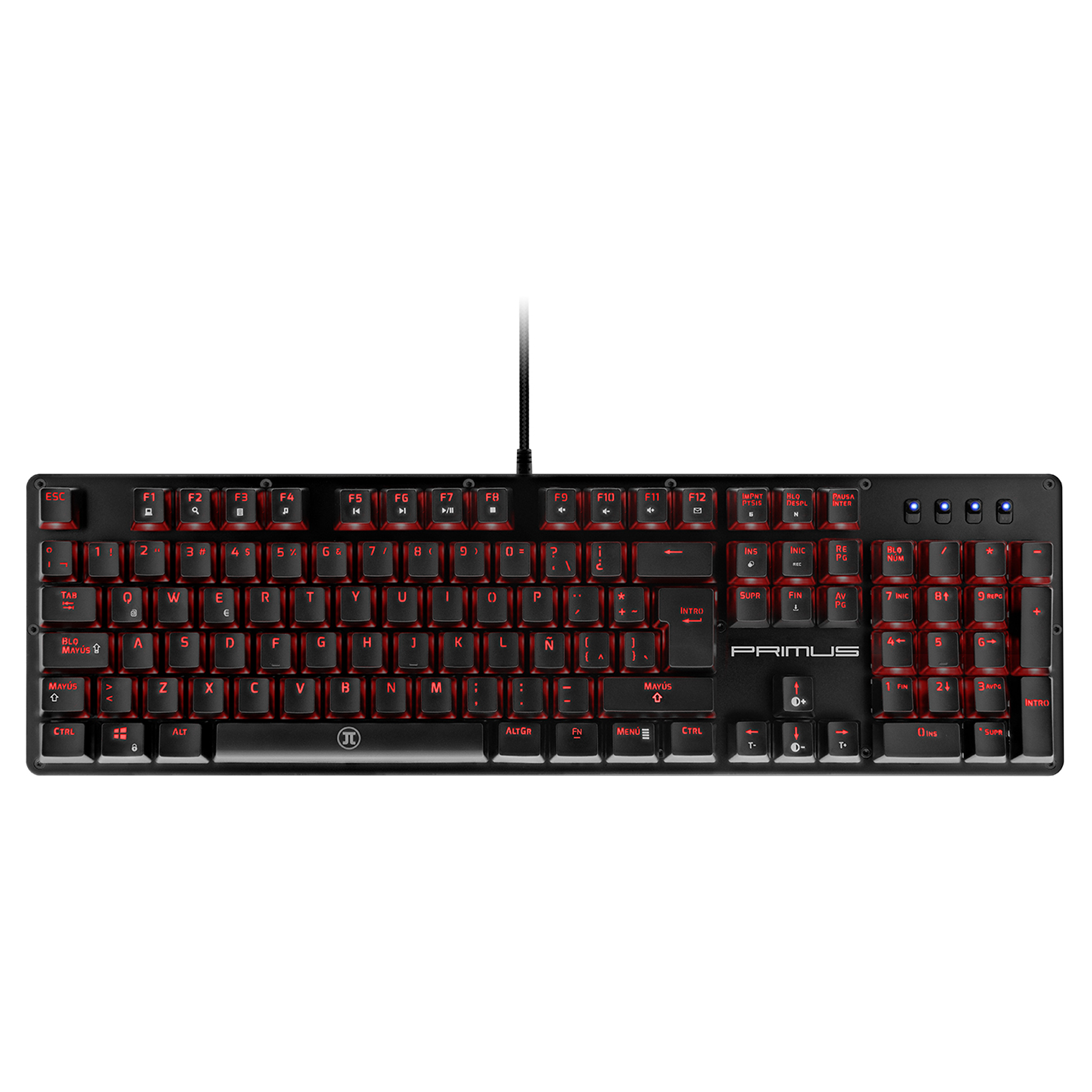 Primus Ballista Teclado Gamer Mecanico 100T Brown