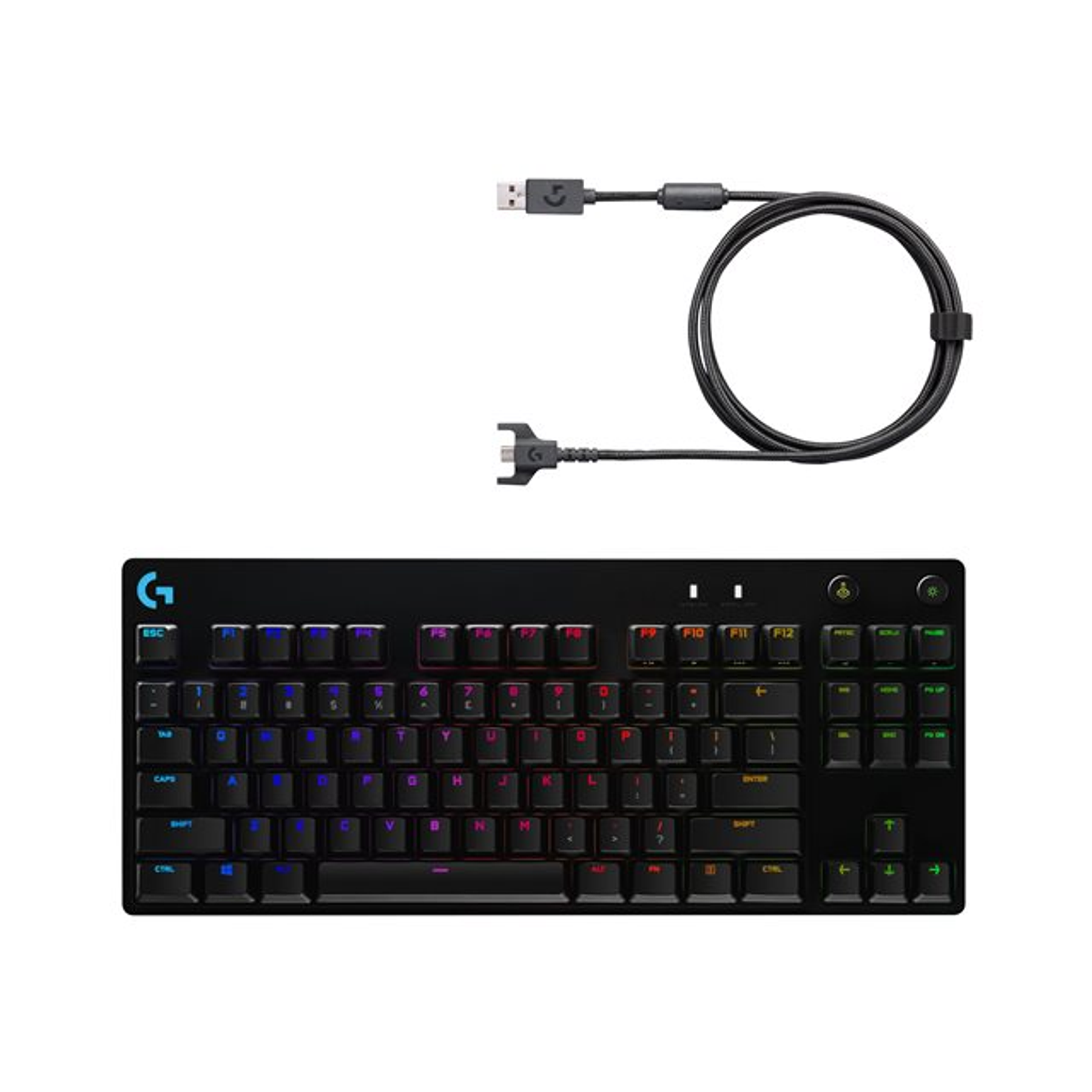 Logitech G Pro Teclado Mecánico Switch: GX Blue Clicky