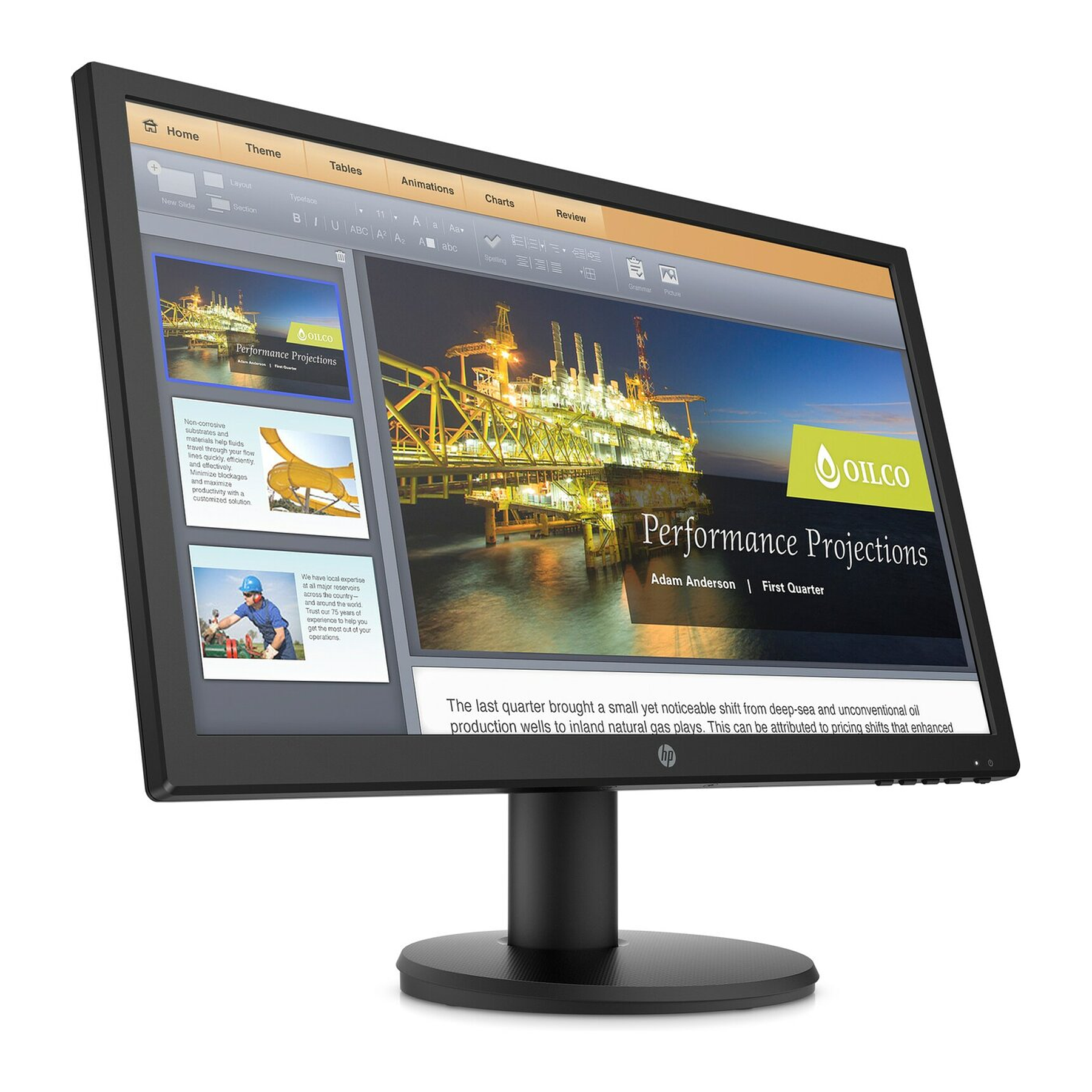 HP  Monitor P21b 21