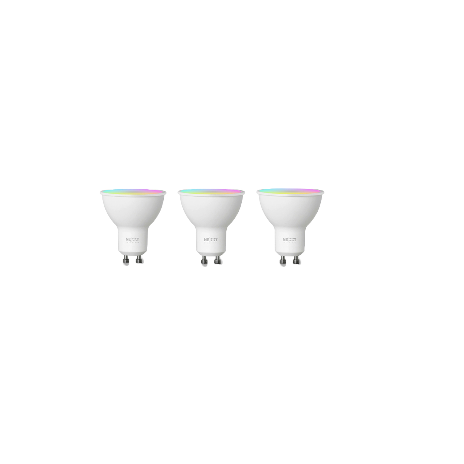 Nexxt Solutions Ampolletas Led Inteligente 3 Unidades Color