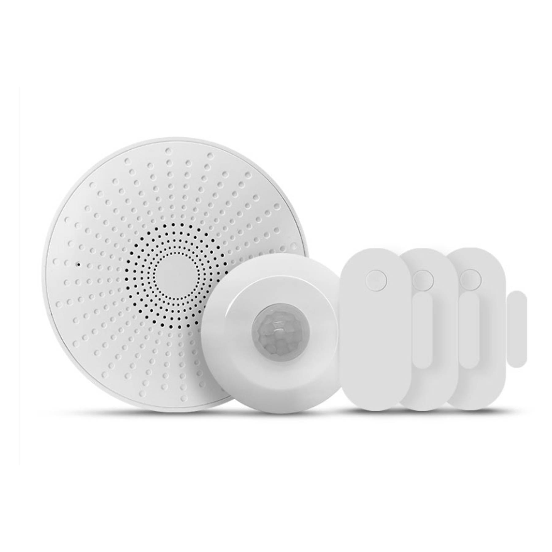 Nexxt Home Kit de alarma  inteligente  sirena /2 sensores apertura / 1 sensor de movimiento 