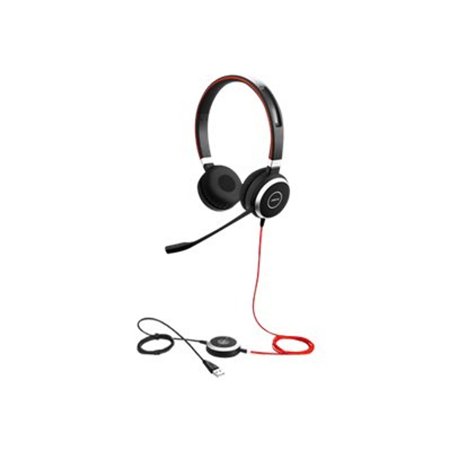 Jabra Evolve 40 MS Audífonos Con Control De Volumen 1