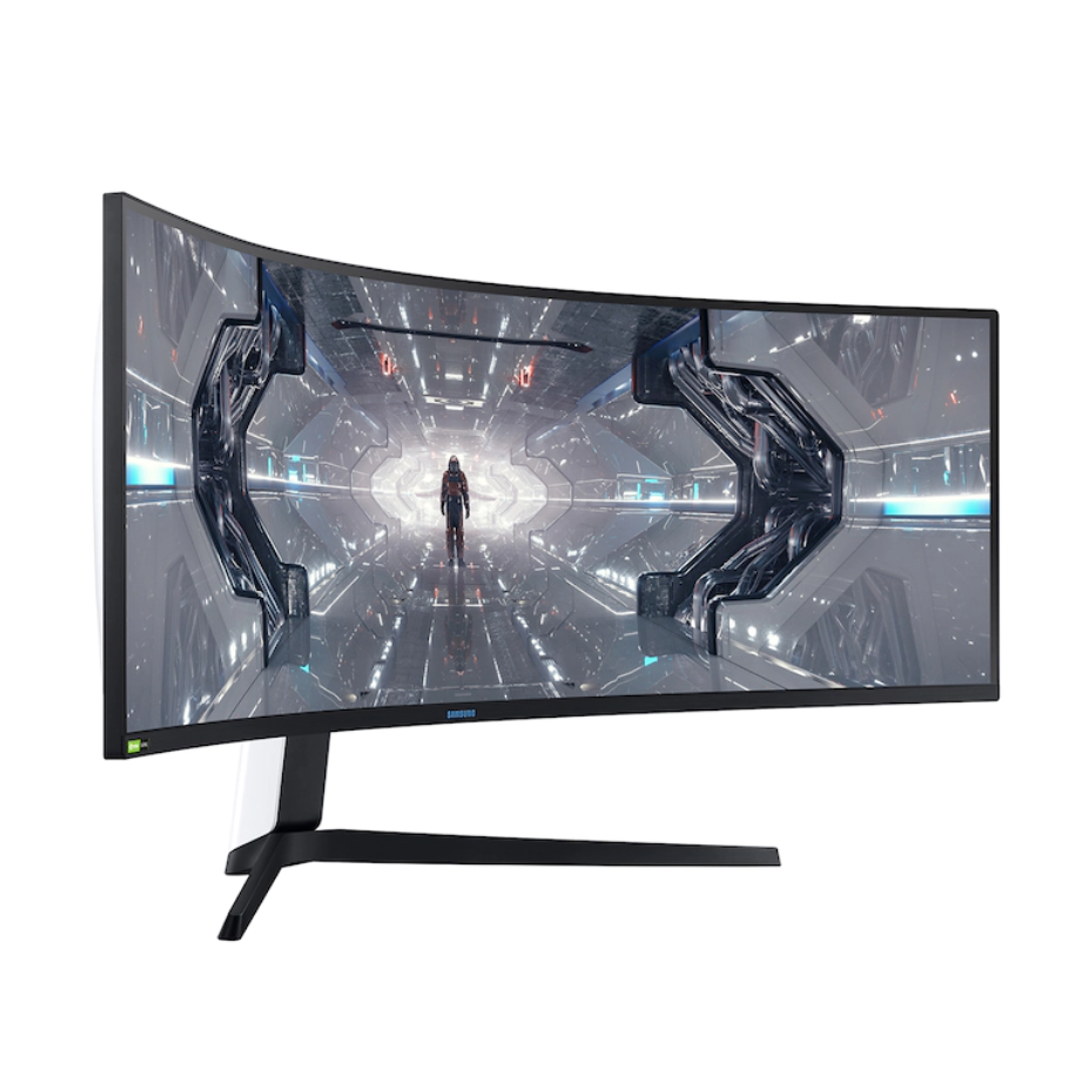 Samsung Monitor Curvo Odyssey G9 de 49 Pulgadas [QLED/5120x1440pix/1ms/240Hz/G-Sync]