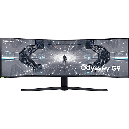 Samsung Monitor Curvo Odyssey G9 de 49 Pulgadas [QLED/5120x1440pix/1ms/240Hz/G-Sync]