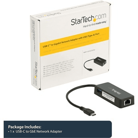 StarTech Adaptador Red Gigabit USB-C 