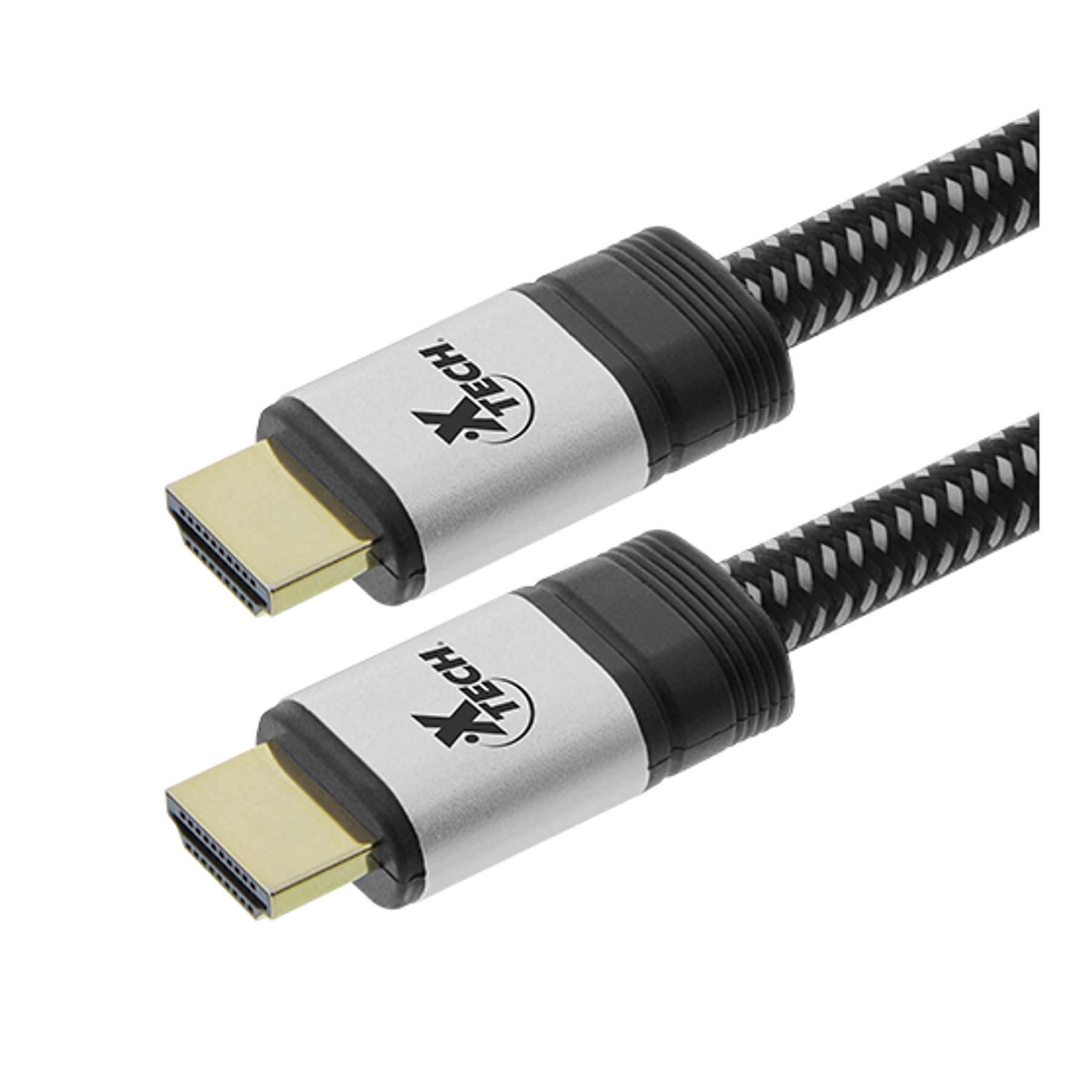 XTECH Cable Trenzado HDMI Macho a HDMI Macho