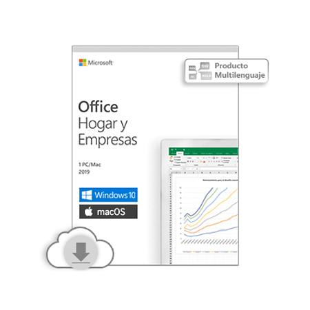 Microsoft Office Hogar y Empresas 2021 Perpetuo [Descargable/1 PC o Mac]