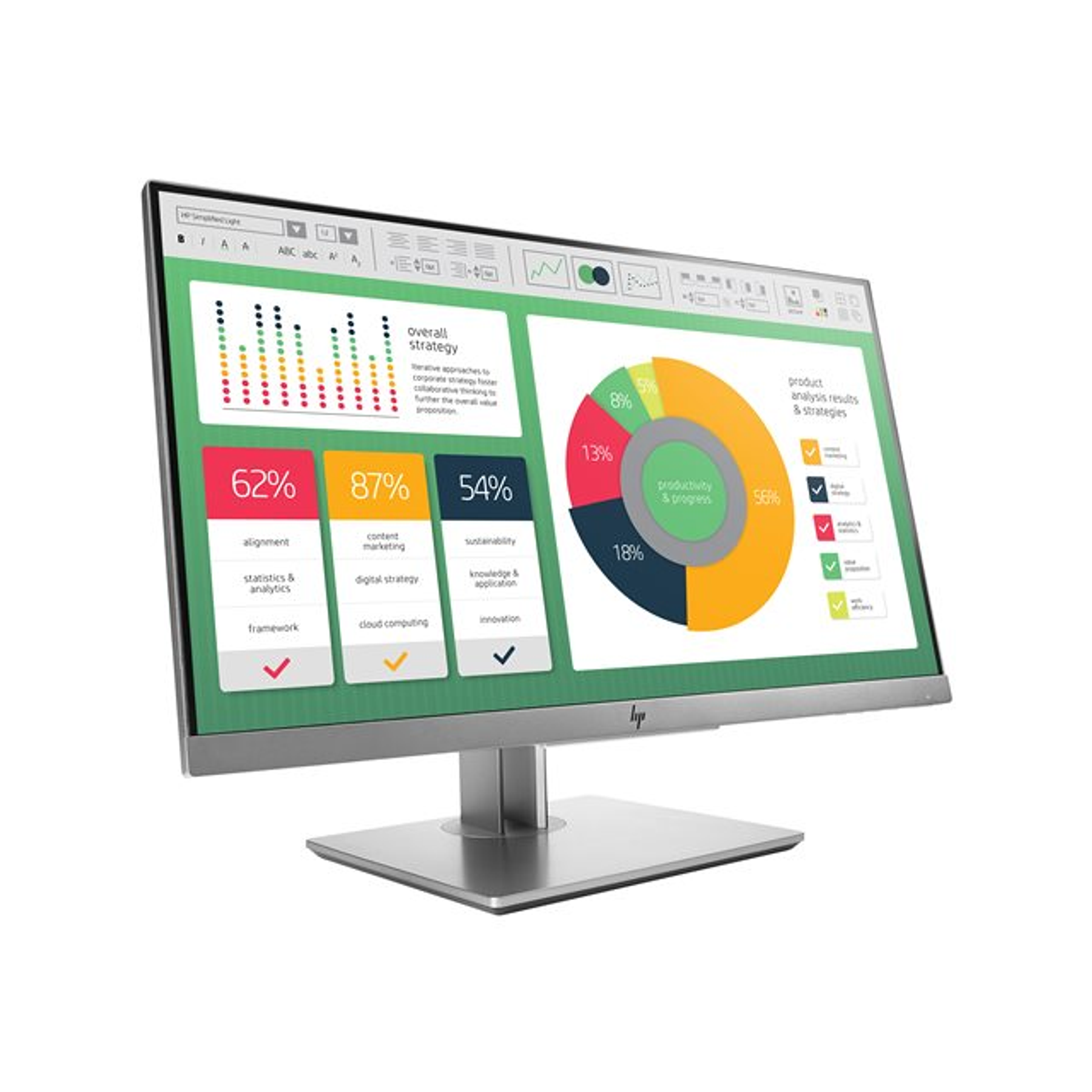 HP EliteDisplay E223 LED monitor Full HD 21.5