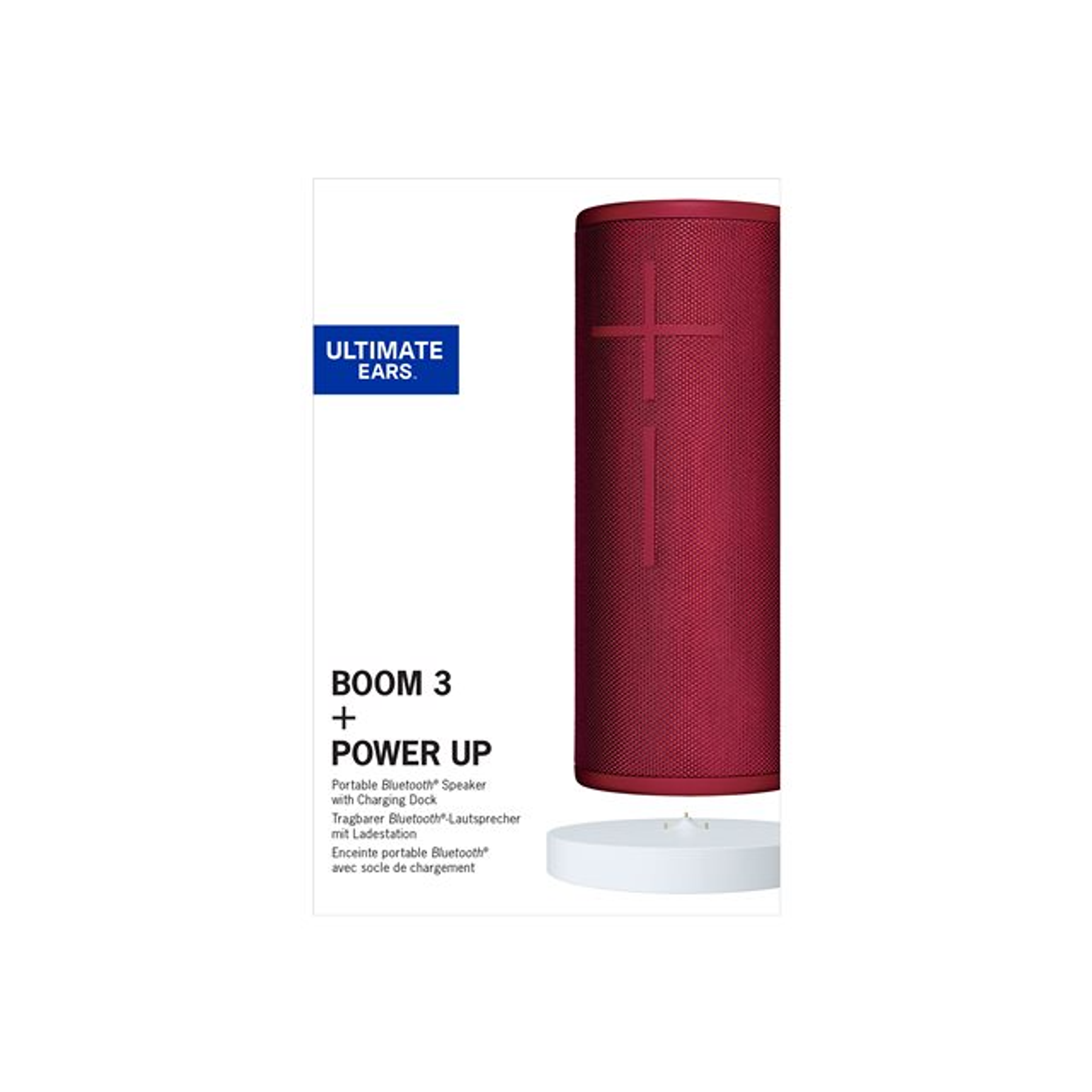 Logitech Parlante Bluetooth UE Boom 3 Sonido 360 Rojo