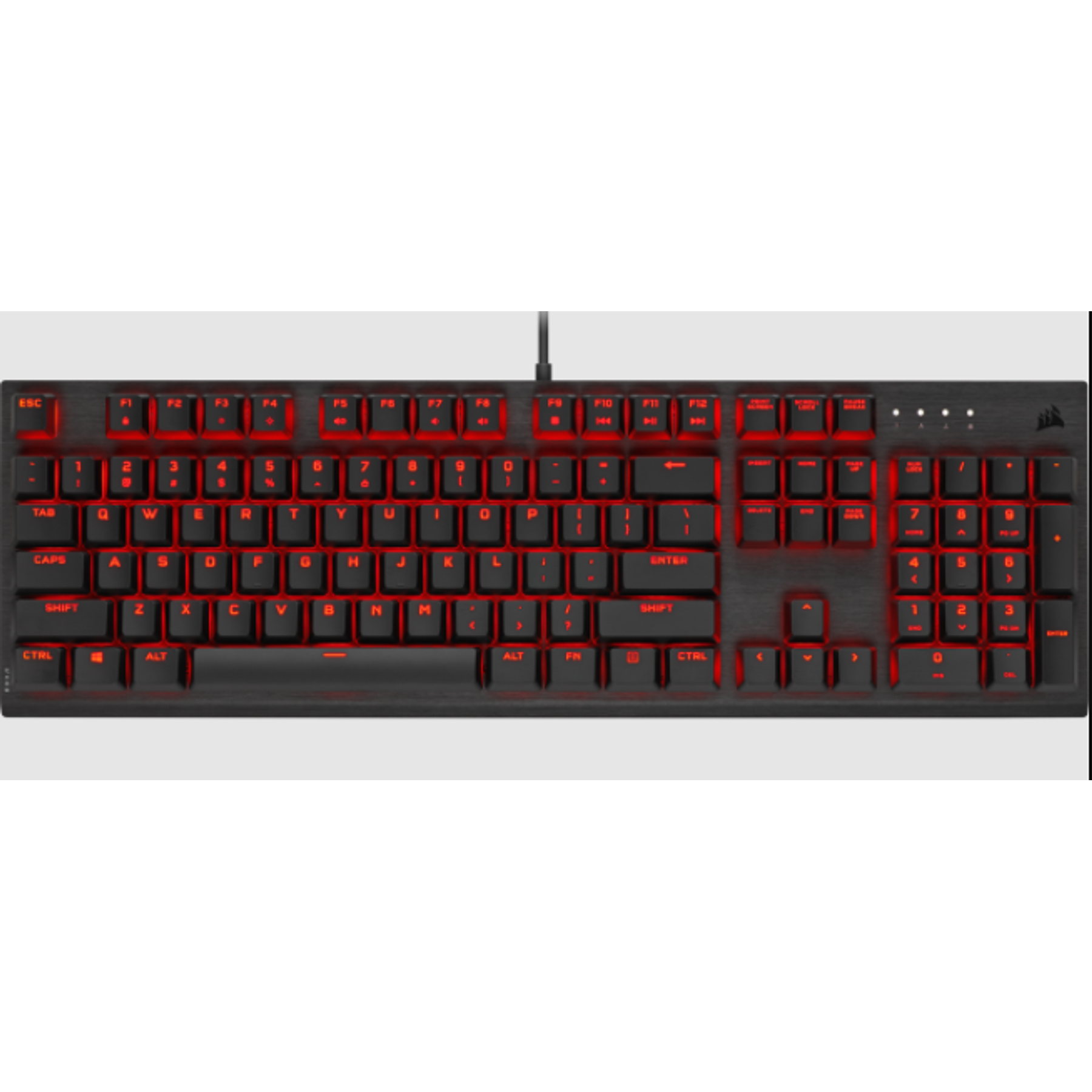 Corsair K60 PRO Mechanical Gaming Keyboard Red LED CHERRY