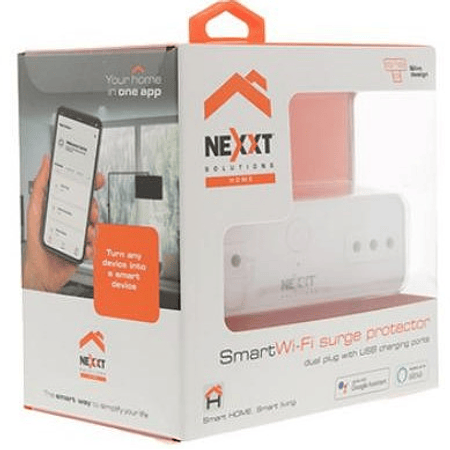 Nexxt Home enchufe inteligente con 2 tomas y 2 USB