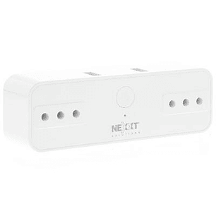 Nexxt Solutions Enchufe Inteligente con 2 Tomas y 2 USB