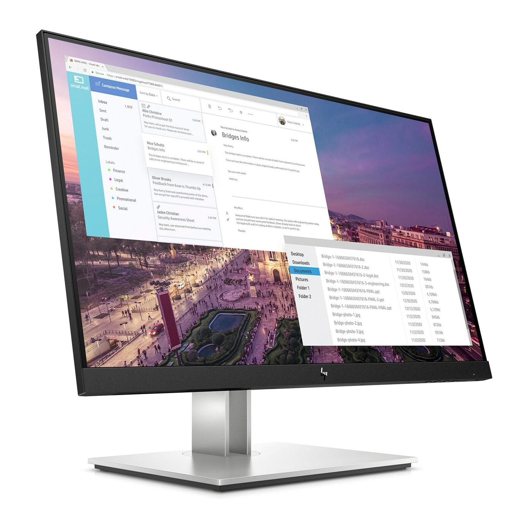 HP Monitor E-Series E23 G4 23“