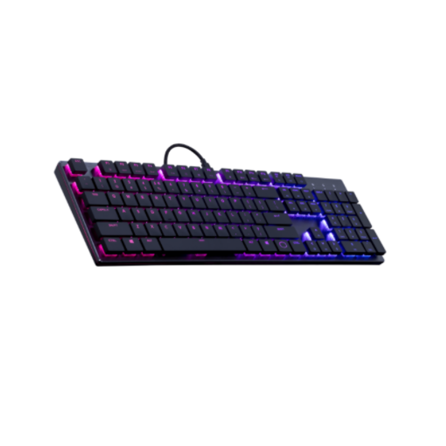 Cooler Master Teclado mecanico SK650 con interruptores Cherry RGB MX de perfil bajo  1