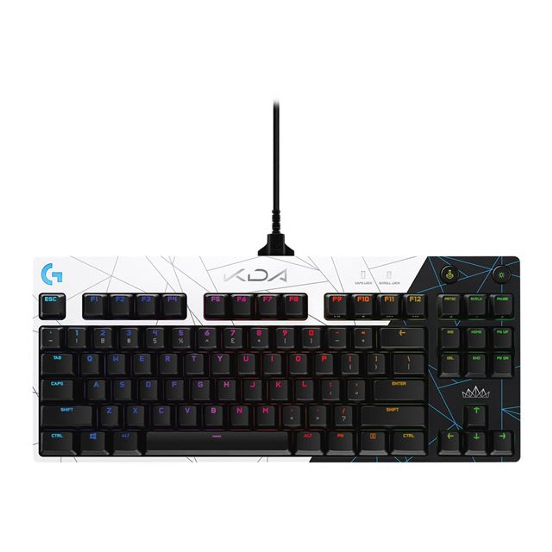 Logitech G Pro Teclado Mecánico Switch: GX Blue Clicky