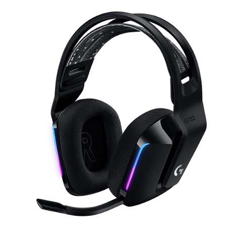 Logitech G733 LIGHTSPEED Audifonos para juegos RGB Inalámbricos 