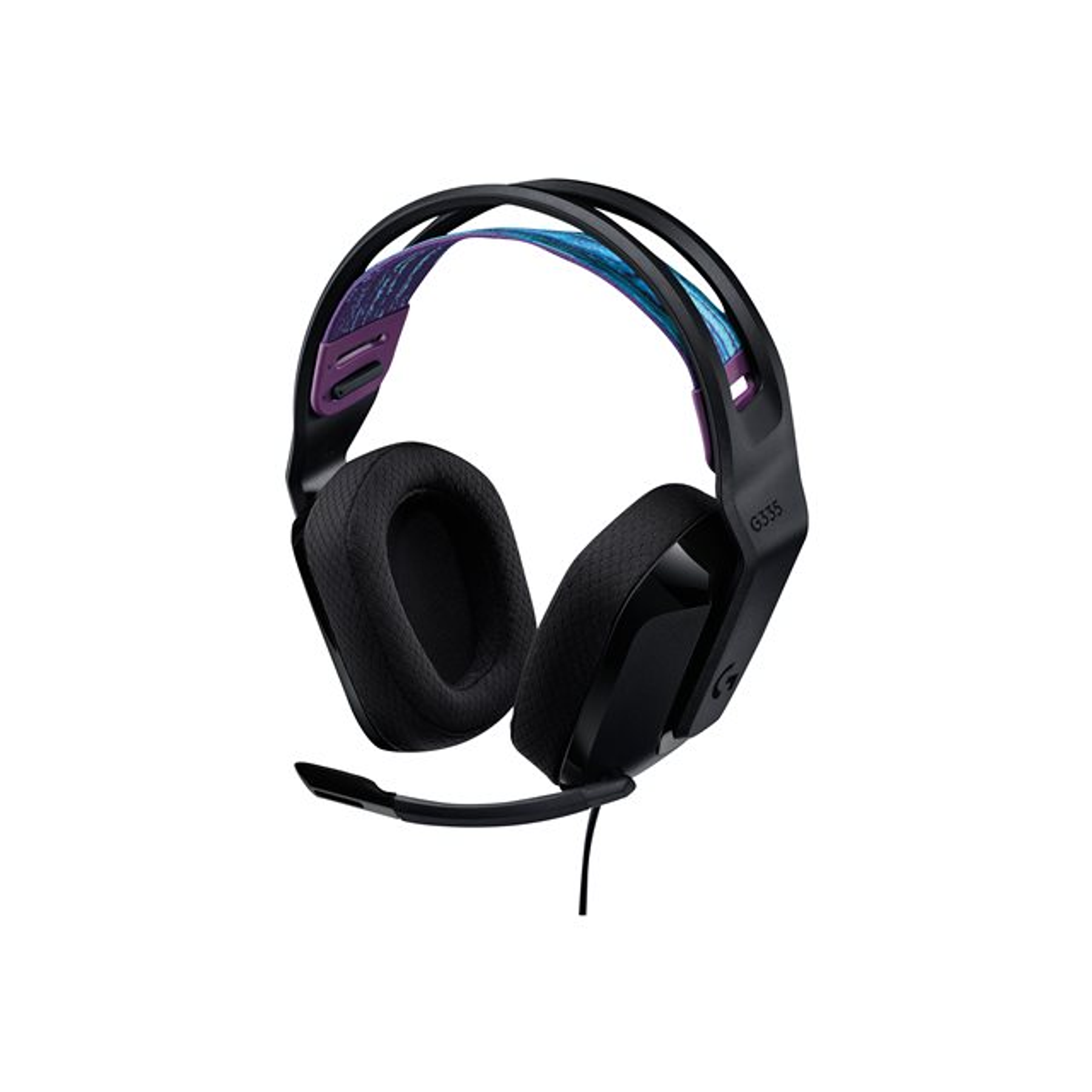 AURICULAR INALAMBRICO LOGITECH LIGHTSPEED RGB G733 GAMING, CON MICROFONO,  CONTROL DE VOLUMEN, ALMOHADILLAS SUAVES, COLOR LILA (