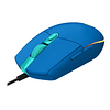 Logitech G203 Lightsync Mouse Gamer RGB Color Azul