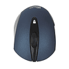 KlipX Mouse Optico Silencioso Inalambrico 2.4 Ghz azul