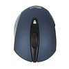 KlipX Mouse Optico Silencioso Inalambrico 2.4 Ghz azul