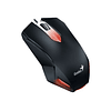 Genius Mouse X-G200 USB 3 botones retroiluminado rojo