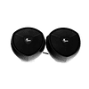 Xtech MM speakers 2.0 Ikonic 3.5mm-USB powr 5W Black XTS-111