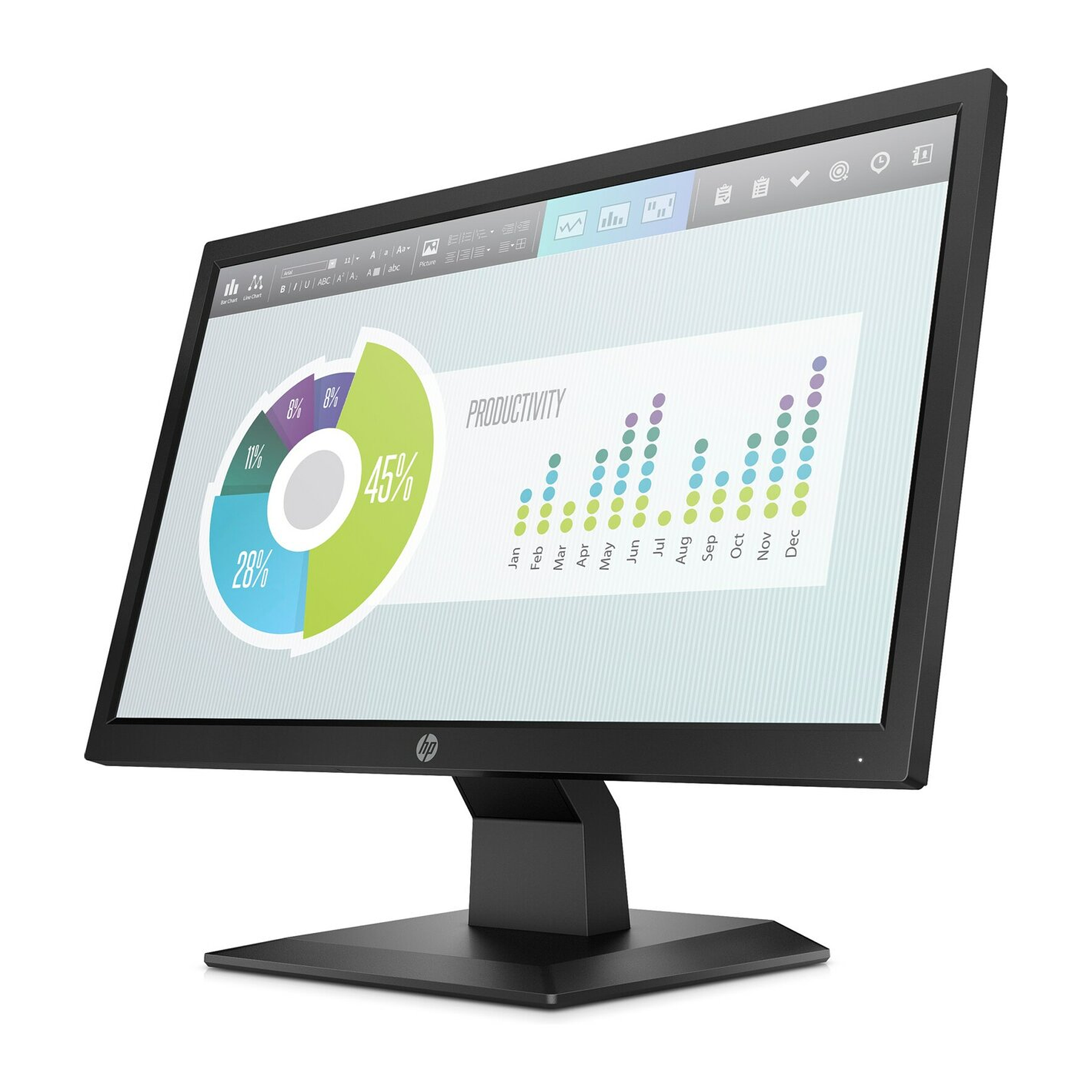 HP Monitor P204v 20