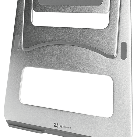 Klip Xtreme Soporte Portátil de Aluminio para Notebooks hasta 15.6"