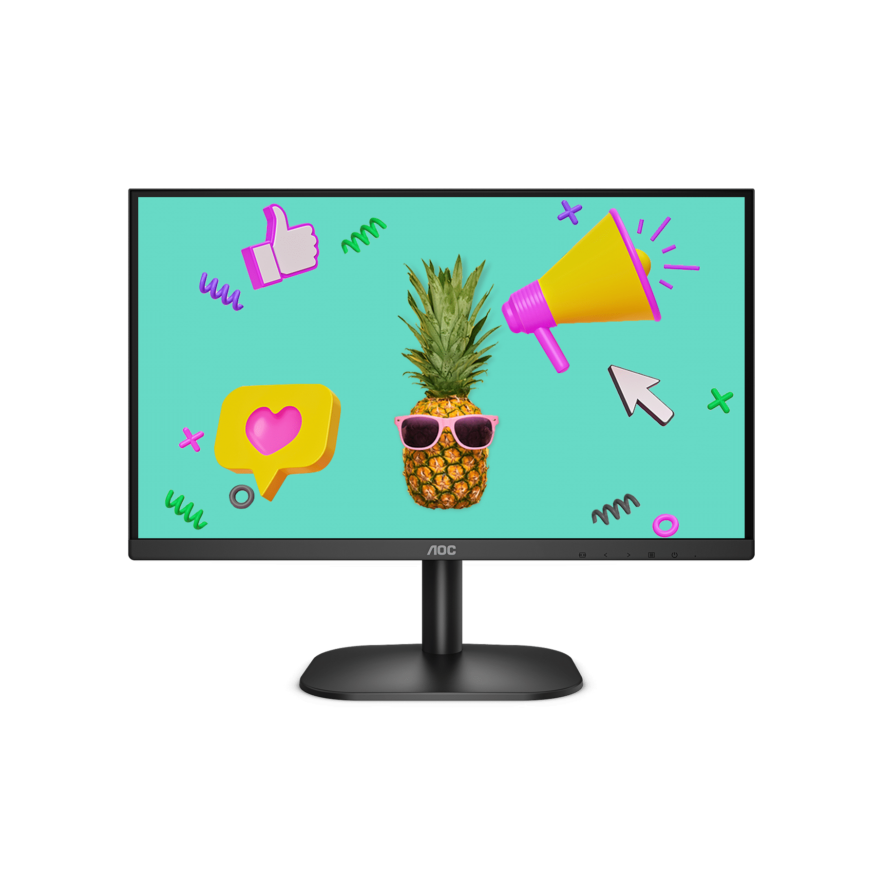 AOC Monitor LED 24B2XHM 24