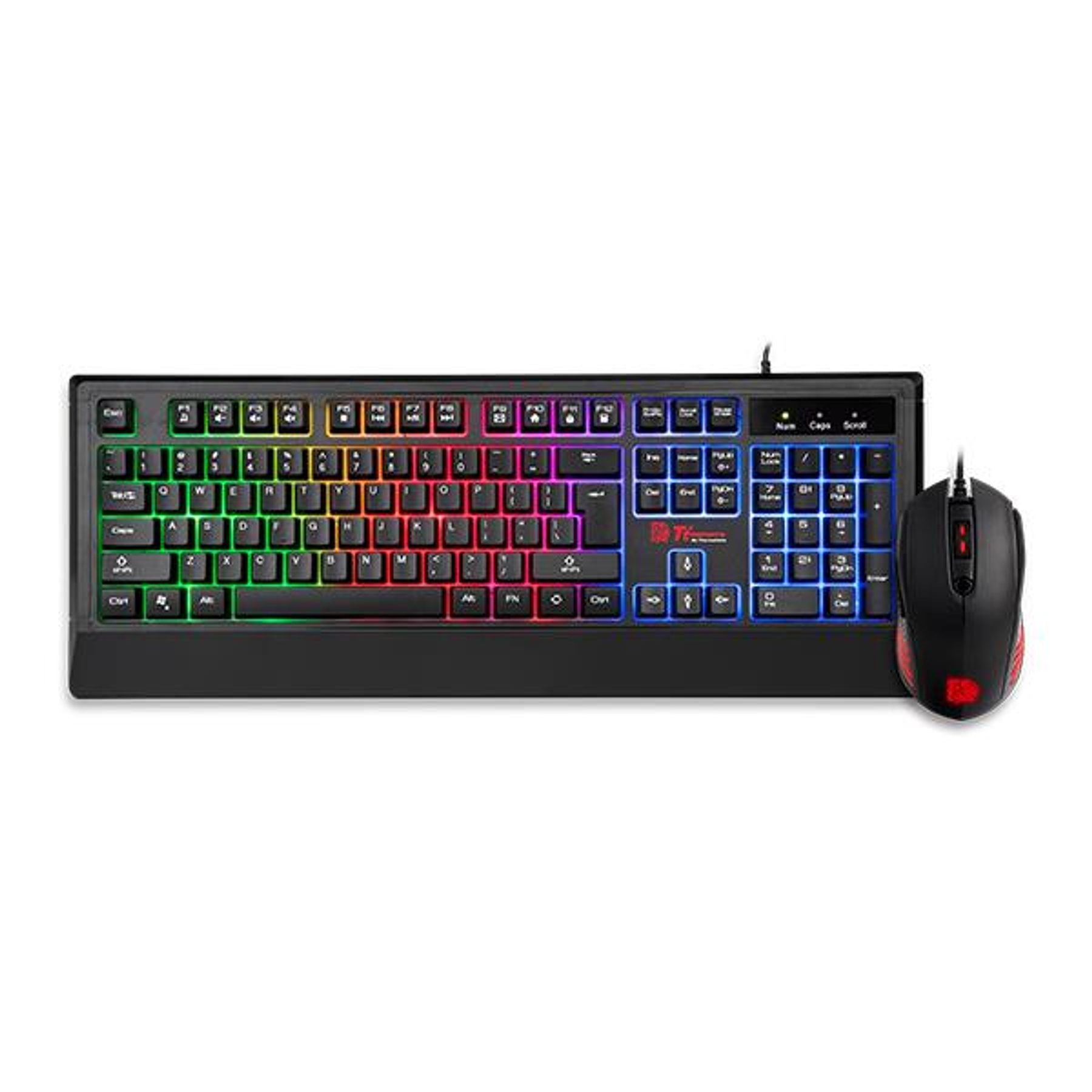 Thermaltake Combo Teclado Retroiluminado RGB +Mouse