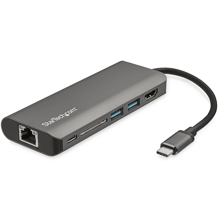 Startech Adaptador Multipuertos USB-C - Docking Station Portátil USB Tipo C a HDMI 4K