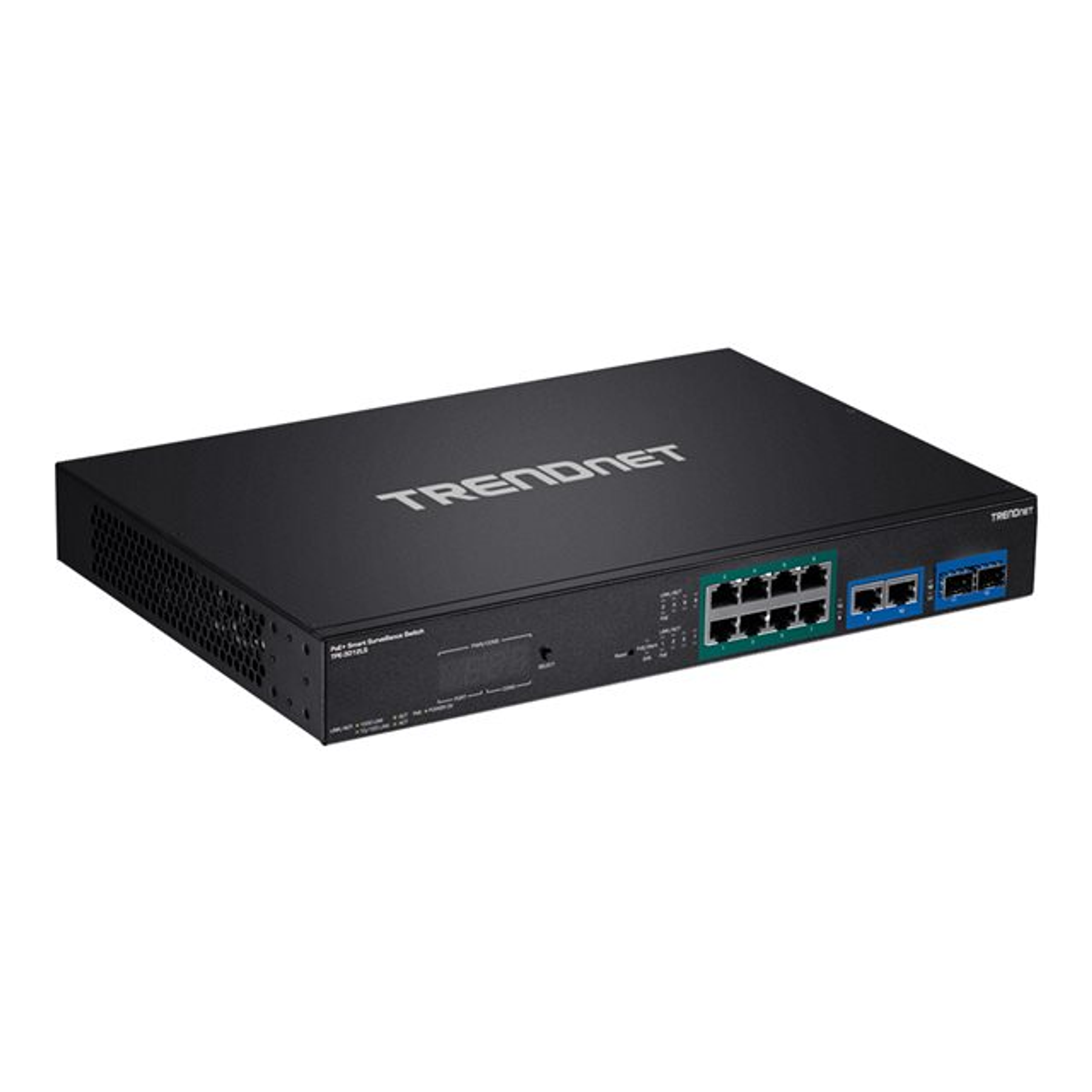 Trendnet Switch Videoseguridad TPE-3012LS Admin 8xGE PoE+110W