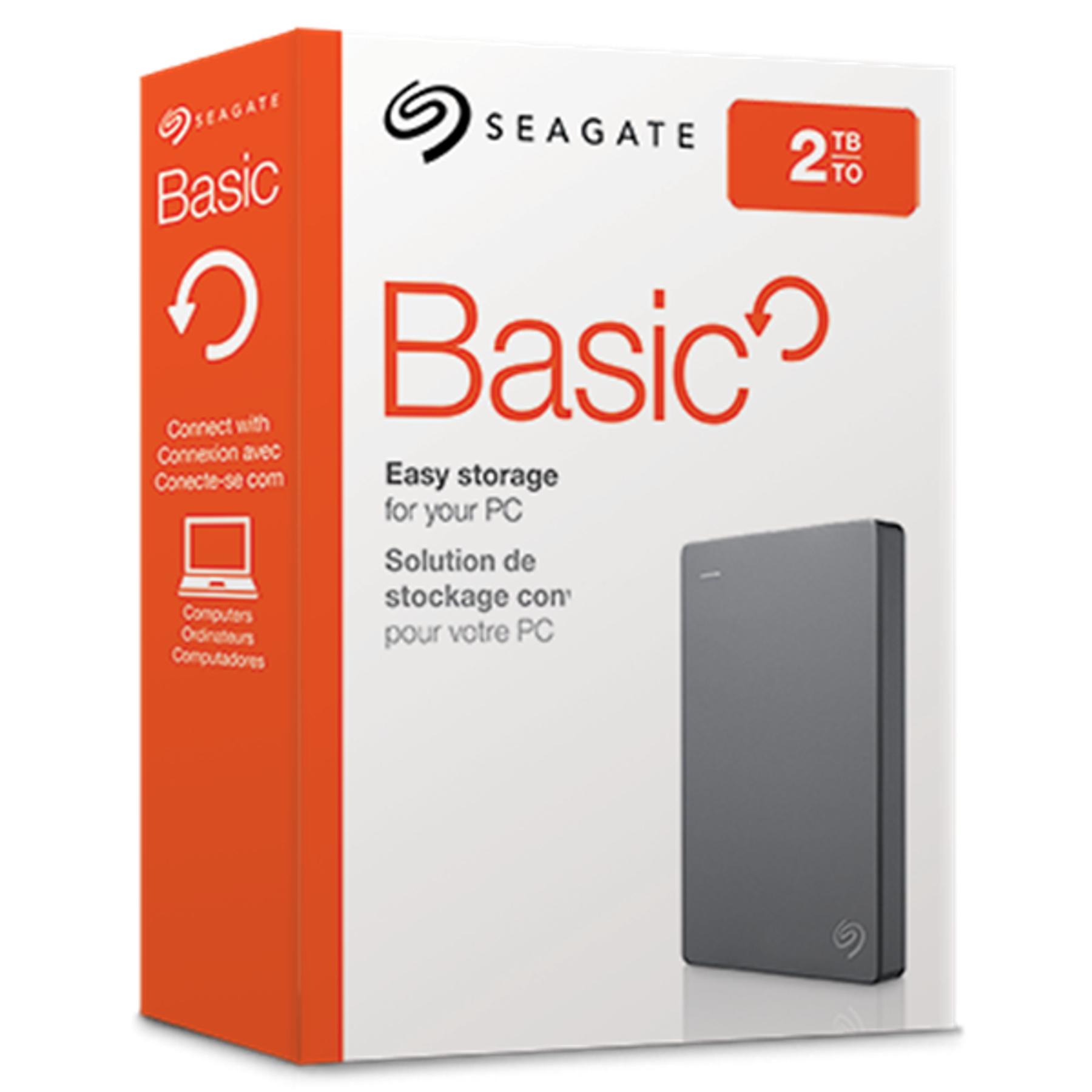 Seagate 2TB Externo USB 3.0 Basic 2.5 Pulgadas