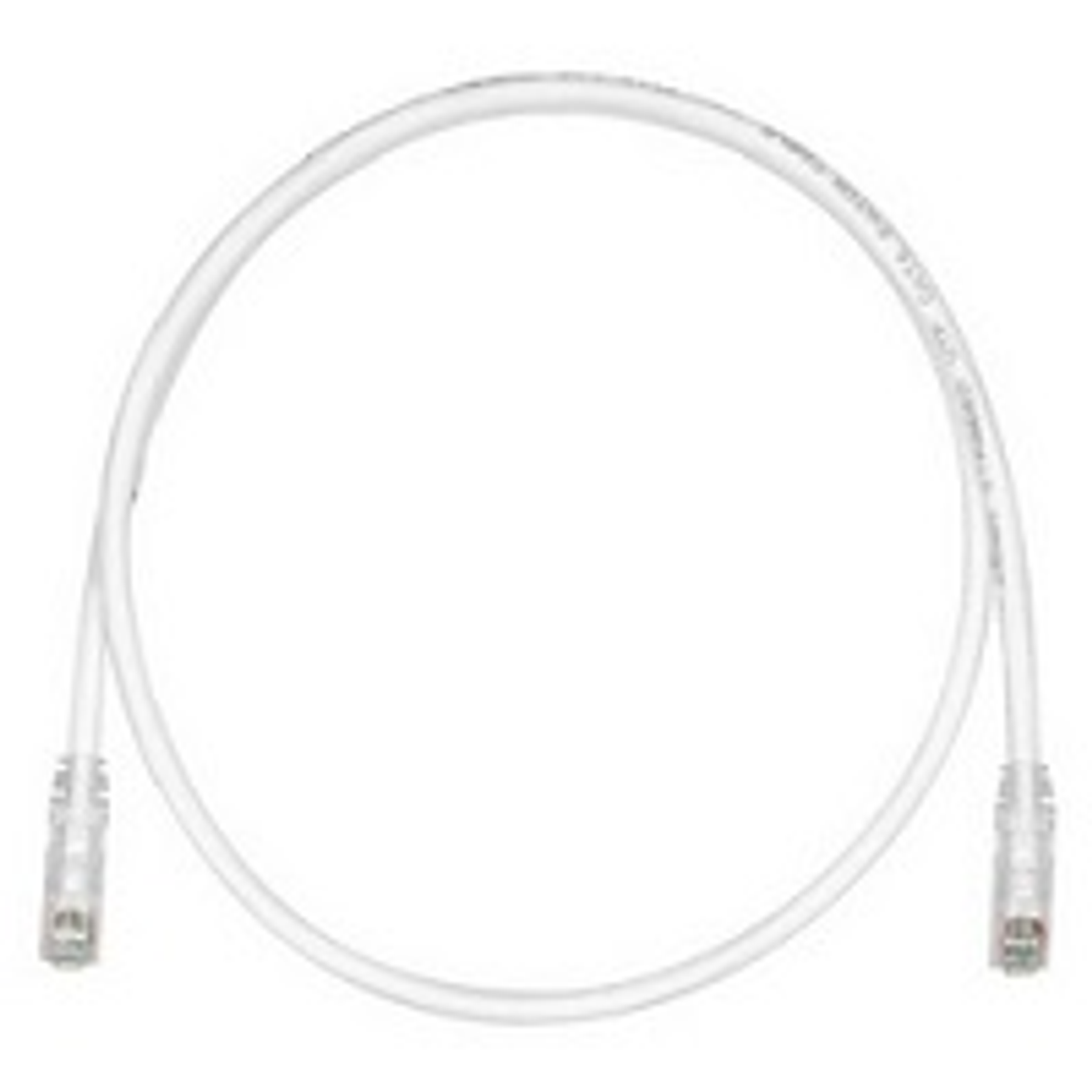 Panduit - Patch cable - UTP - 2.1 m - cable color blanco