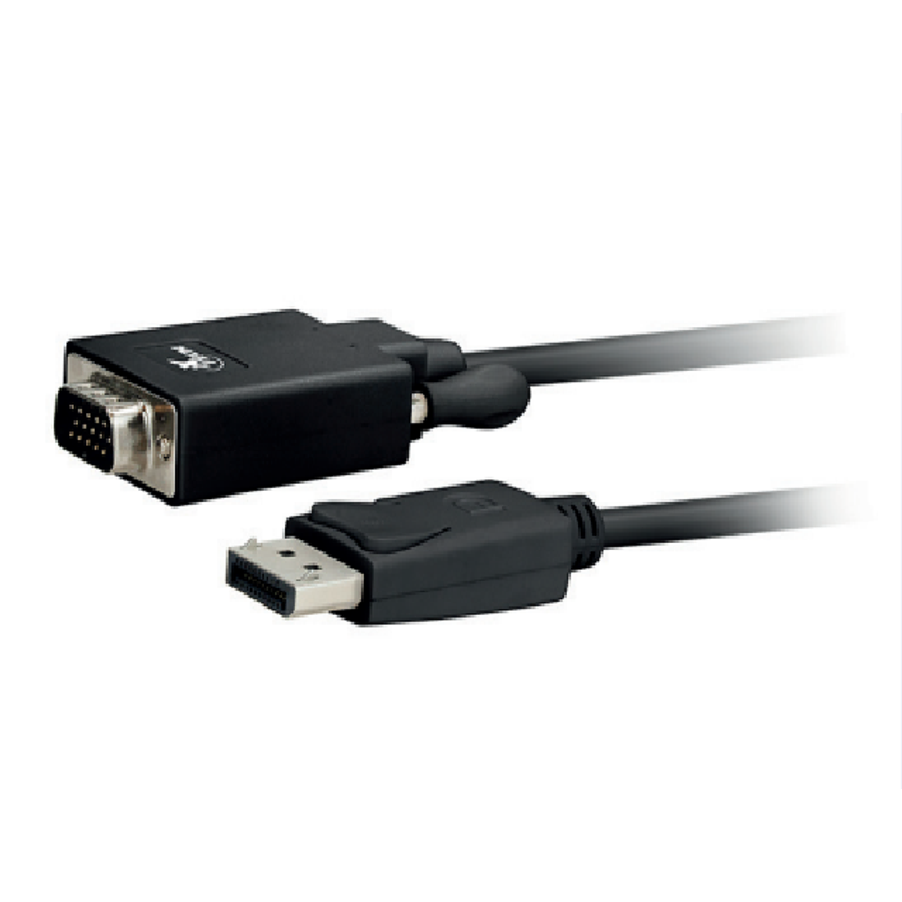  Xtech Cable Adaptador con Conector DisplayPort Macho a VGA Macho 1.8 Metros
