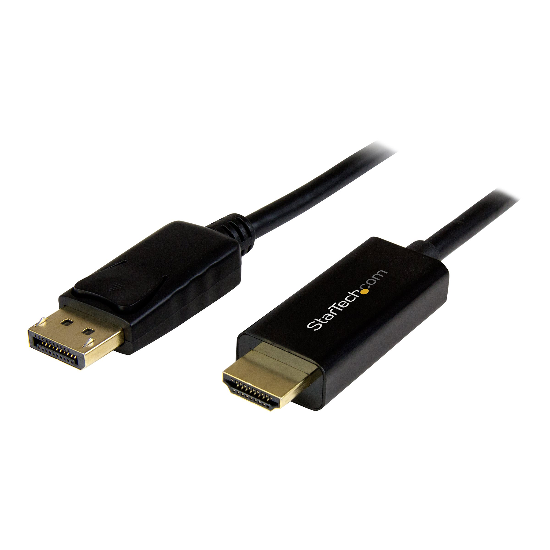 StarTech.com Cable Conversor DisplayPort a HDMI de 2m - Color Negro - Ultra HD 4K - Cable de vídeo - DisplayPort (M) a HDMI (M) - 2 m - negro - compatibilidad con 4K - para P/N: DK30CH2DEP, DK30CH2DEP