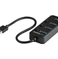 StarTech.com Hub USB 3.0 de 4 Puertos - Ladrón USB de 4 Puertos USB-A con Interruptores Individuales de Encendido/Apagado - Hub - 4 x USB 3.1 Gen 1 - sobremesa - para P/N: HB30C4AIB - Miniatura 4