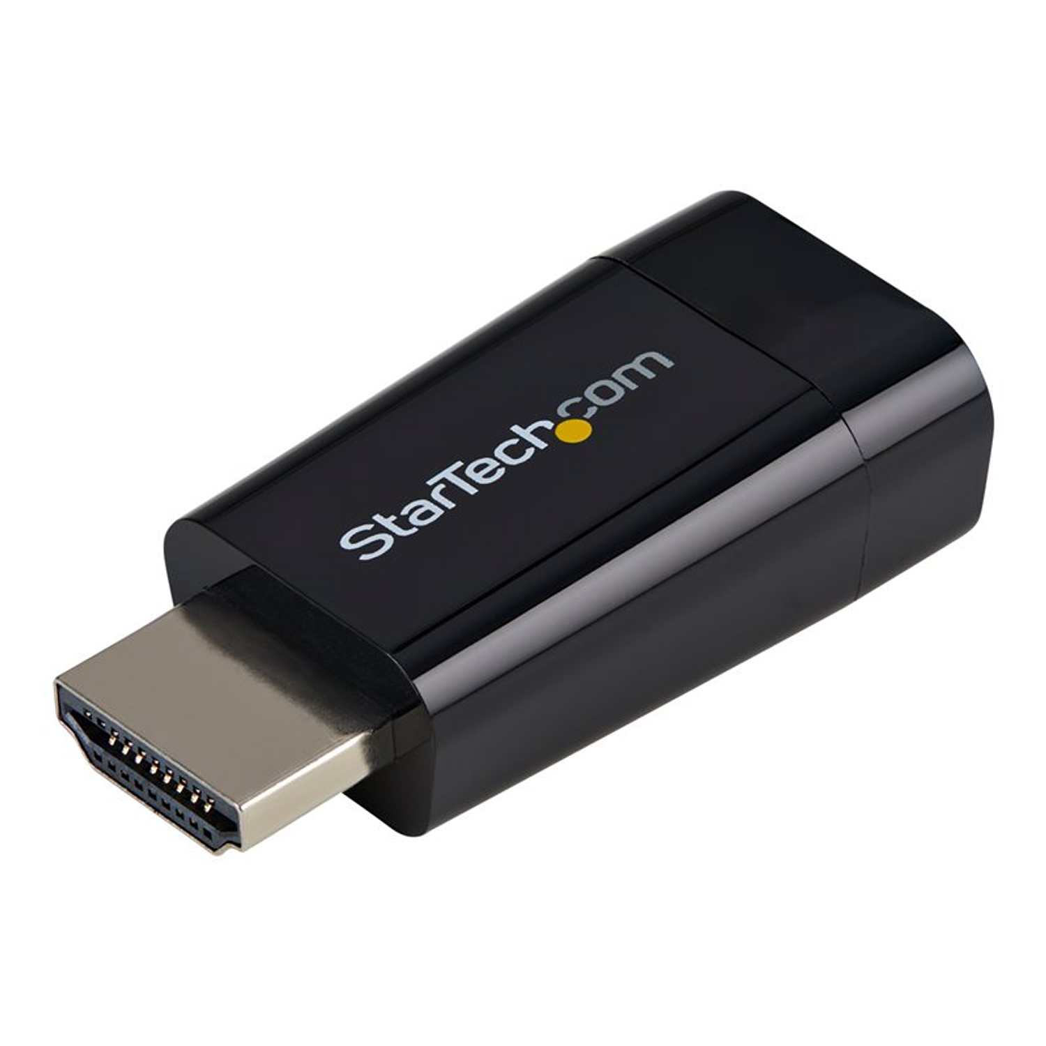 StarTech.com Adaptador Conversor  de Vídeo HDMI a VGA - Convertidor Portátil ideal para Chromebooks, Ultrabooks y Portátiles - 1920x1200 - Adaptador de vídeo - HDMI (M) a HD-15 (VGA) (H) - 4.5 cm - ne 1