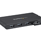StarTech.com Docking Station USB-C con HDMI y VGA - para Mac y Windows -3x USB 3.0 - SD / micro SD - PD 3.0 - Adaptador USB C a USB 3.0 - Adaptador de vídeo externo - USB-C - HDMI, VGA - negro - thumbnail 1